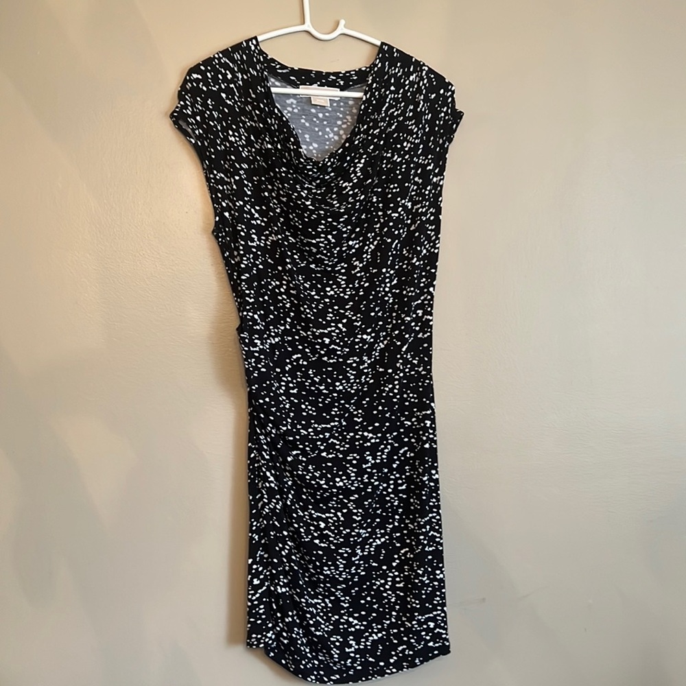 Black patterned Michael Kors dress size p/s